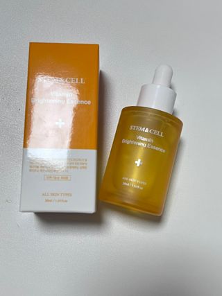 체르엠 스템앤셀 비타민 브라이트닝 에센스 30ml 1개 — 4점을 준 리뷰어가 2022년 3월 올린 사용 사진