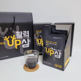 [이뮤니티플러스] 최고급녹용과 국내산 6년근 홍삼으로 활력업!!_ 활력UP삼 30포 1box — 4점을 준 리뷰어가 2022년 6월 올린 사용 사진