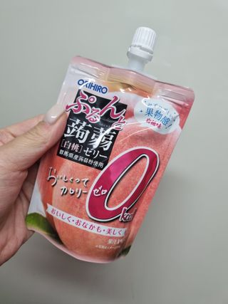 ORIHIRO 오리히로 곤약젤리 제로칼로리 130g 4종 4팩(맛별로 1팩씩) — 5점을 준 리뷰어가 2023년 1월 올린 사용 사진