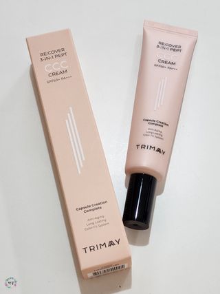 트리마이 3가지 기능을 동시에 느낄 수 있는 Color Control Change, 리커버리 3인1 펩트 CCC 크림 — 5점을 준 리뷰어가 2022년 11월 올린 사용 사진