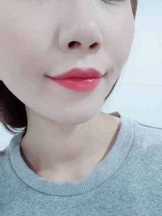 [블랙루즈] 에어 핏 벨벳틴트 시즌1 7종 중 택1+랜덤1 — 5점을 준 리뷰어가 2021년 1월 올린 사용 사진
