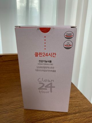 클린24시간 1BOX(5포) + 전용보틀(500ml) — 5점을 준 리뷰어가 2023년 2월 올린 사용 사진