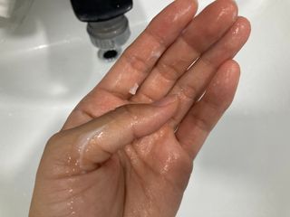 두류헌 샴푸바+컨디셔닝 린스바 머리가꿈세트 — 5점을 준 리뷰어가 2022년 7월 올린 사용 사진
