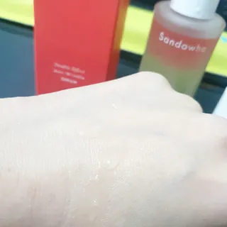 산다화 더블 이펙트 안티 링클 세럼 50ml — 5점을 준 리뷰어가 2023년 12월 올린 사용 사진