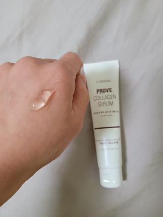 체르엠  프루브 콜라겐 앰플세럼 60ml 1병 — 4점을 준 리뷰어가 2022년 2월 올린 사용 사진