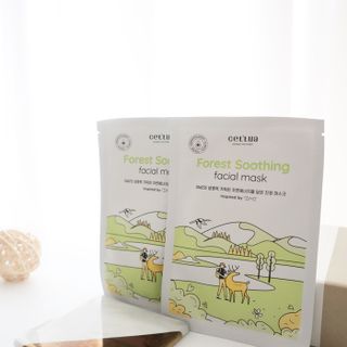 세뚜아(Cettua) [세뚜아] 포레스트 수딩 마스크 Cettual Forest  Soothing Mask 5매 — 5점을 준 리뷰어가 2024년 1월 올린 사용 사진