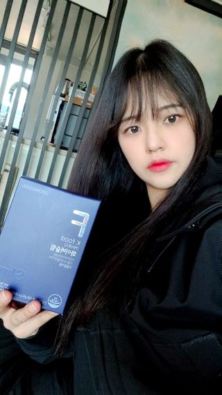 똥기사의 케이푸드 화이버슬림 — 5점을 준 리뷰어가 2021년 1월 올린 사용 사진