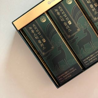 서울약사신협_프리미엄 진 녹용스틱 플러스10g x 30포 — 5점을 준 리뷰어가 2021년 7월 올린 사용 사진