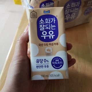 소화가 잘되는 우유 국산 5곡 미숫가루 — 5점을 준 리뷰어가 2021년 9월 올린 사용 사진