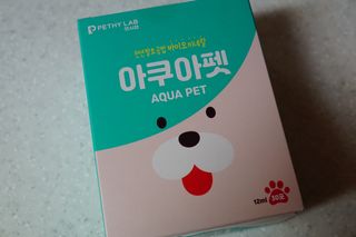 펫시랩 반려견용 액상 프리바이오틱스 아쿠아펫 — 5점을 준 리뷰어가 2021년 1월 올린 사용 사진