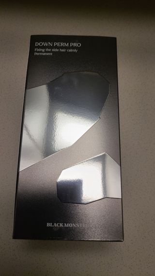 블랙몬스터 다운펌 프로 키트 — 3점을 준 리뷰어가 2021년 8월 올린 사용 사진