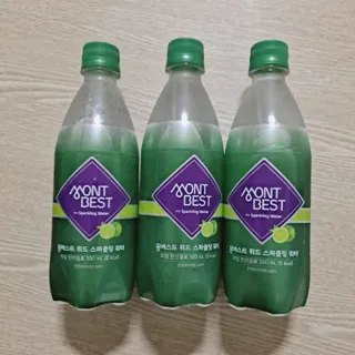 몽베스트 Montbest with Sparkling water Lime20병 — 5점을 준 리뷰어가 2022년 5월 올린 사용 사진