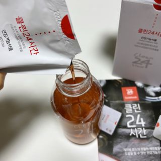 클린24시간 1BOX(5포) + 전용보틀(500ml) — 5점을 준 리뷰어가 2023년 5월 올린 사용 사진