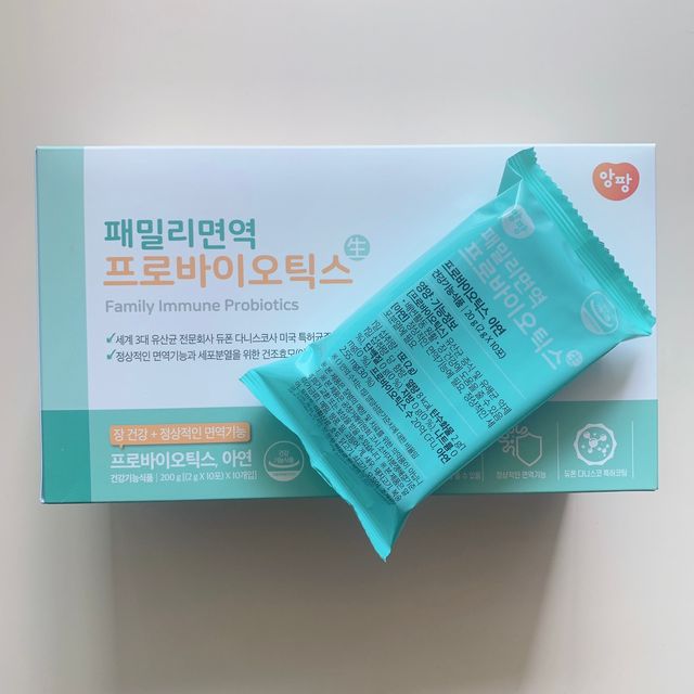 앙팡 패밀리면역 프로바이오틱스 2g x 100포 리뷰 사진