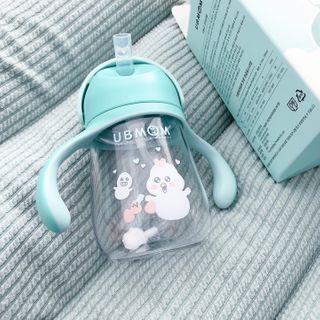 유비맘 트라이탄 코니빨대컵_컬러 랜덤 발송 — 5점을 준 리뷰어가 2020년 12월 올린 사용 사진