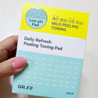 닥터에프파이브 데일리 리프레쉬 필링 토닝 패드 60매 — 5점을 준 리뷰어가 2022년 5월 올린 사용 사진