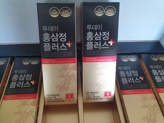 서울약사신협_투데이홍삼정플러스스틱_10g x 60포 — 5점을 준 리뷰어가 2021년 6월 올린 사용 사진