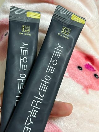 더리틀스 시트오르 아르기닌부스터 — 5점을 준 리뷰어가 2022년 11월 올린 사용 사진