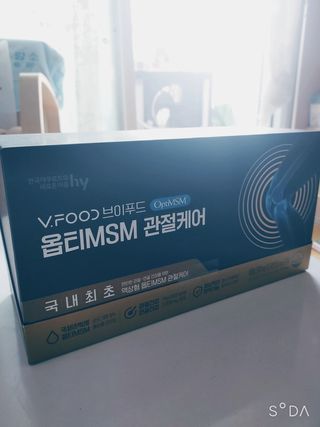[브이푸드] 옵티MSM 관절케어 (70ml x30포) — 5점을 준 리뷰어가 2022년 6월 올린 사용 사진