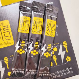 광동생활건강 [광동] 아르기닌 마누카 허니 20mlx50포 — 5점을 준 리뷰어가 2023년 12월 올린 사용 사진