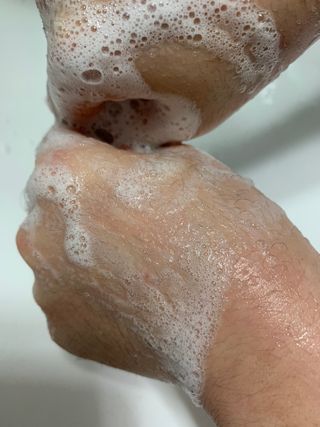 셀라피 에이리페어 크림 바디 워시 2세대 500ml — 5점을 준 리뷰어가 2021년 1월 올린 사용 사진