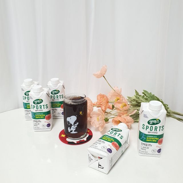 셀렉스 스포츠 웨이 프로틴 복숭아_ 330ml x 12팩 리뷰 사진