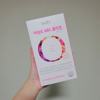 아임오 ABC 콜라겐 젤리 14포 — 5점을 준 리뷰어가 2021년 10월 올린 사용 사진