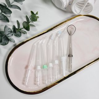 주식회사 클린디 [클린디] 양치 후 남은 이물질, 물치실로 완벽 제거 🦷 구강세정기 세트 [맞춤 칫솔 + 치약 포함] — 5점을 준 리뷰어가 2022년 1월 올린 사용 사진