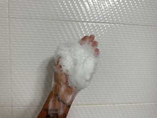 [닥터문] 센텔라 시카케어 화이트머스크 바디워시 1000ml — 4점을 준 리뷰어가 2023년 6월 올린 사용 사진
