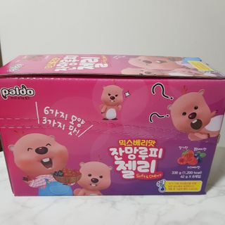 [팔도] 잔망루피젤리 믹스베리맛 42g 8개 — 5점을 준 리뷰어가 2022년 1월 올린 사용 사진