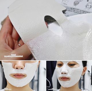 아이디플라코스메틱 페이스핏 플라스터 마스크 _ 리뉴얼 — 5점을 준 리뷰어가 2022년 4월 올린 사용 사진