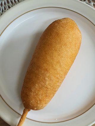 오마뎅 한우핫도그 — 5점을 준 리뷰어가 2021년 5월 올린 사용 사진