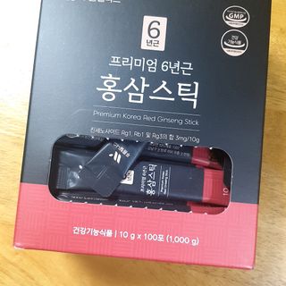 [푸름웰니스] 프리미엄 6년근 홍삼스틱 3mg x 100포 — 4점을 준 리뷰어가 2022년 3월 올린 사용 사진