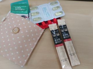 서울약사신협_투데이홍삼정플러스스틱_10g x 30포 — 5점을 준 리뷰어가 2021년 6월 올린 사용 사진