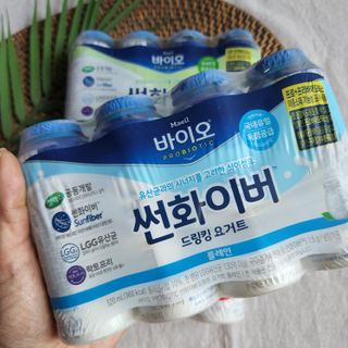 LIVE 매일바이오 썬화이버 드링킹 요거트 — 5점을 준 리뷰어가 2022년 8월 올린 사용 사진