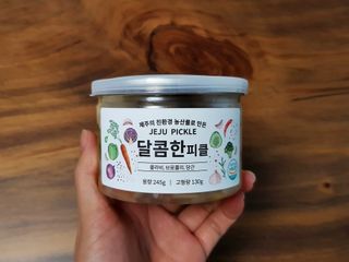 [제주피클] 수제피클 6종세트 (알싸, 달콤, 매콤, 새콤, 모듬, 아삭) — 5점을 준 리뷰어가 2022년 5월 올린 사용 사진