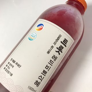 트롯전통식혜 트롯레드비트식혜 1리터 +500리터 — 2.5점을 준 리뷰어가 2021년 6월 올린 사용 사진
