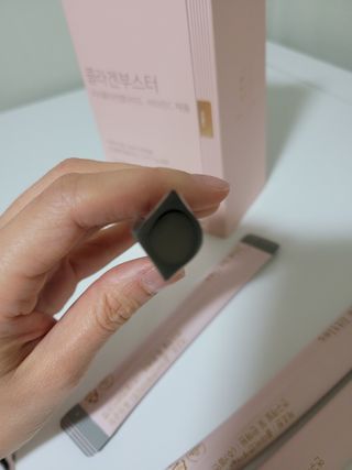 더리틀스 콜라겐부스터 — 5점을 준 리뷰어가 2022년 11월 올린 사용 사진