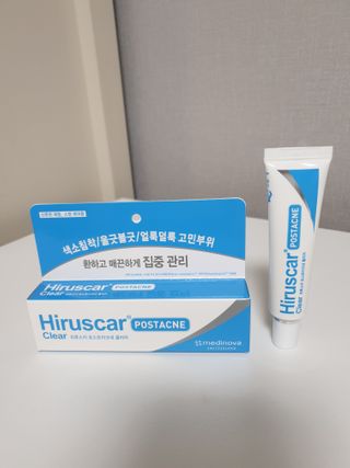 히루스카 포스트아크네 클리어 — 5점을 준 리뷰어가 2020년 12월 올린 사용 사진