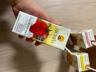 도이캄 착즙 완숙 토마토 200ml 12팩 무설탕 태국왕실 기내식주스 — 4점을 준 리뷰어가 2021년 2월 올린 사용 사진