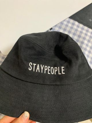 [스테이피플] STAYPEOPLE BUCKET HAT (BLACK) — 4점을 준 리뷰어가 2022년 9월 올린 사용 사진