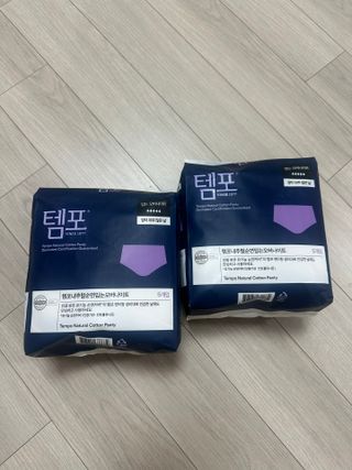N[템포 ] 패드 내추럴 순면 입는 오버나이트 5P * 2개 — 4.5점을 준 리뷰어가 2024년 1월 올린 사용 사진