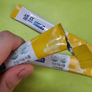 지바이오렉스 셀프면역생활 아연 영양제 액상형1+1 — 5점을 준 리뷰어가 2022년 1월 올린 사용 사진