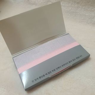 [갸스비] 메이크업은 그대로, 피지만 쏙 - BB킵 오일컨트롤 파우더 페이퍼 — 5점을 준 리뷰어가 2021년 7월 올린 사용 사진