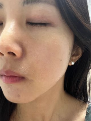 스킨큐어 산다화 순한 클렌징 동백 오일 200ml — 5점을 준 리뷰어가 2023년 4월 올린 사용 사진