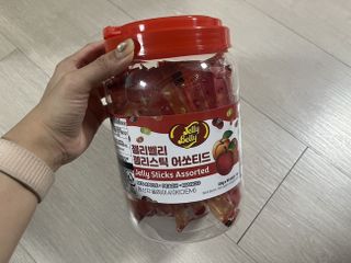젤리벨리 젤리스틱 어쏘티드 900g — 5점을 준 리뷰어가 2022년 11월 올린 사용 사진