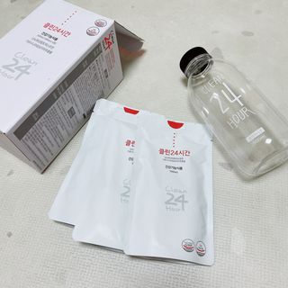 클린24시간 1BOX(5포) + 전용보틀(500ml) — 5점을 준 리뷰어가 2023년 5월 올린 사용 사진
