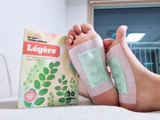 [레제르] 아로마 수액패치 발패치 30매입 -라벤더향/유칼립투스향/대나무향 — 5점을 준 리뷰어가 2022년 5월 올린 사용 사진