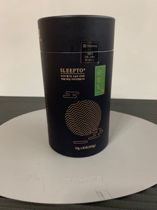 프리마인 자체 기업부설 연구소에서 찾아낸 건강한 수면의 비밀.  슬립토 플러스 30포 — 5점을 준 리뷰어가 2021년 12월 올린 사용 사진