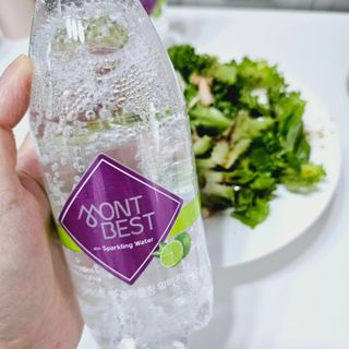 몽베스트 Montbest with Sparkling water Lemon OR Lime 20병(랜덤) — 5점을 준 리뷰어가 2024년 4월 올린 사용 사진